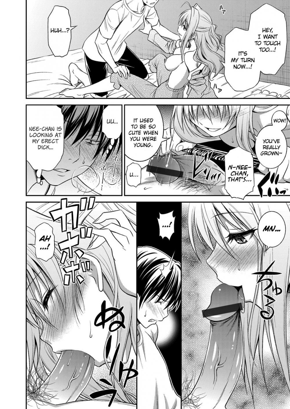 Hentai Manga Comic-My Big Sister often has an Amorous Look on Her Face, and that makes Me Very Nervous-Read-12